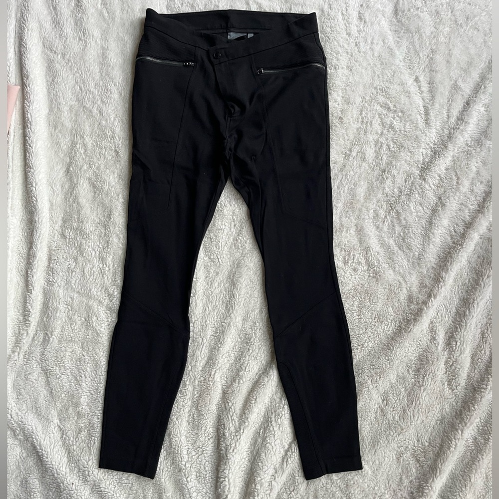 Athleta Moto Black Slim Fit Pants